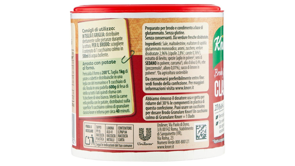 Knorr Brodo Granulare Pesce