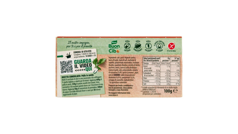 Knorr Delicato 10 dadi