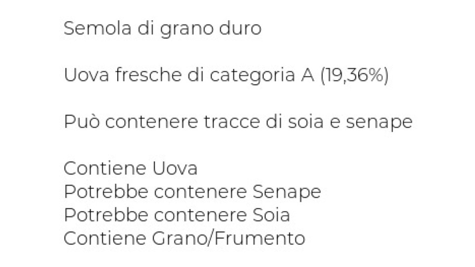 Barilla Emiliane Grattini