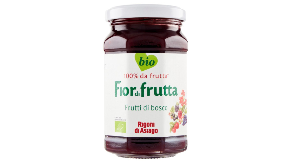 Rigoni di Asiago, Fiordifrutta preparazione di frutti di bosco biologica