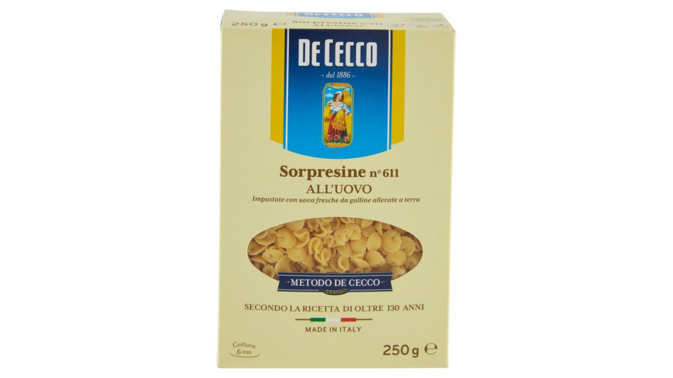 De Cecco Sorpresine n° 611 all'Uovo