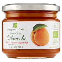 Composta di albicocche Bio senza pectina aggiunta il Viaggiator Goloso Bio
