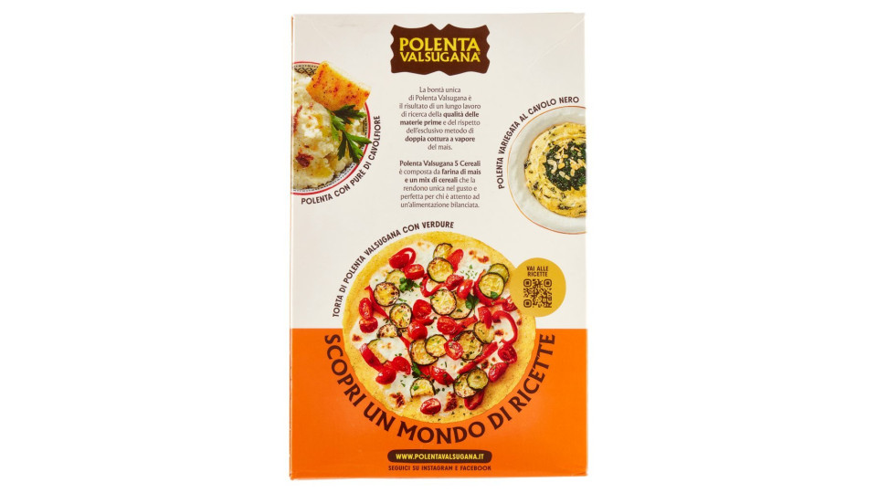 Polenta Valsugana ai 5 Cereali