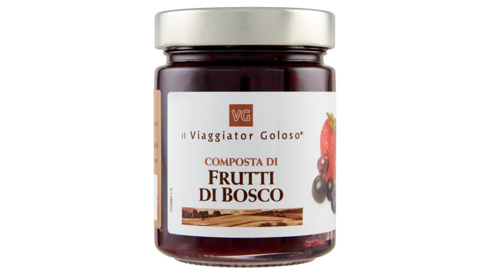 COMPOSTA DI FRUTTI DI BOSCO Il Viaggiator Goloso BIO