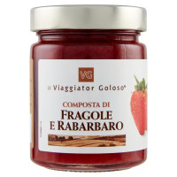 Composta di Frutta Fragole e Rabarbaro