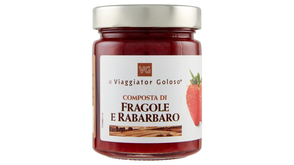 Composta di Frutta Fragole e Rabarbaro