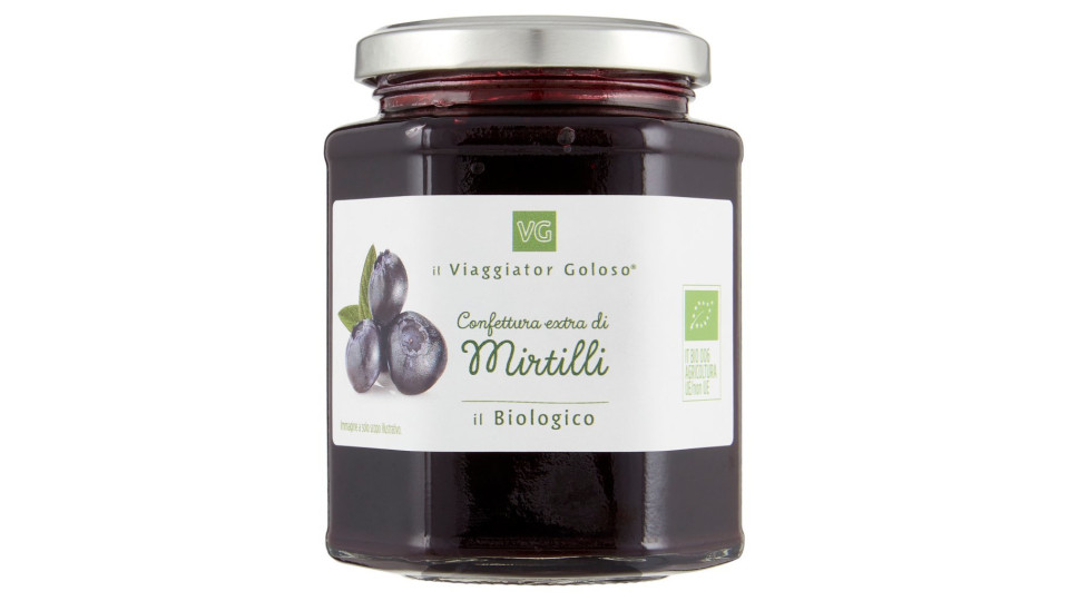 CONFETTURA EXTRA 70% MIRTILLI ROSSI Il Viaggiator Goloso