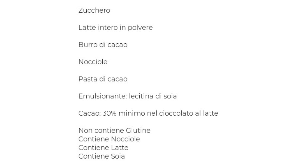 Novi Noisette Cioccolato al latte finissimo con nocciole