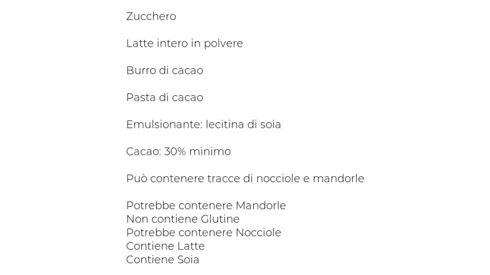 Novi Classico Cioccolato al latte finissimo