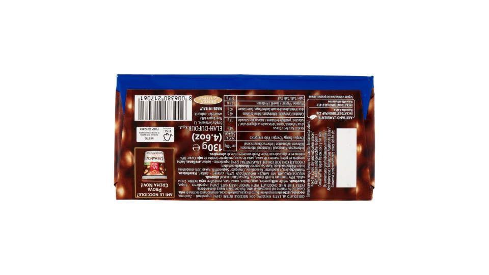 Novi Nocciolato Latte