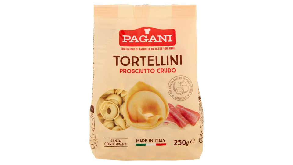 Tortellini Bio al prosciutto crudo