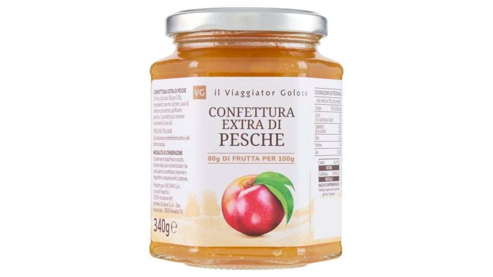 Il Viaggiator Goloso, Confettura Extra Pesche