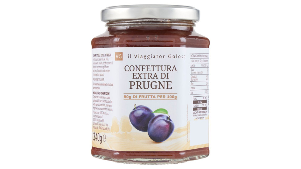 Il Viaggiator Goloso, Confettura Extra di Prugne