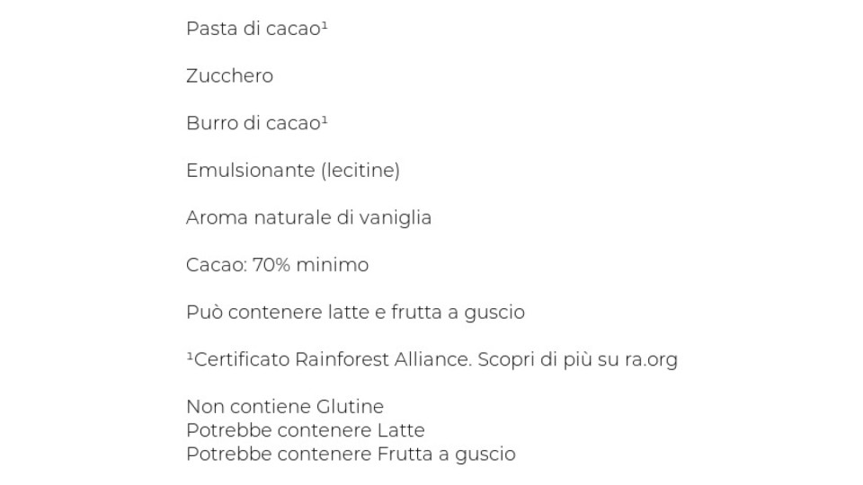 PERUGINA GranBlocco Cioccolato Fondente Extra 50%