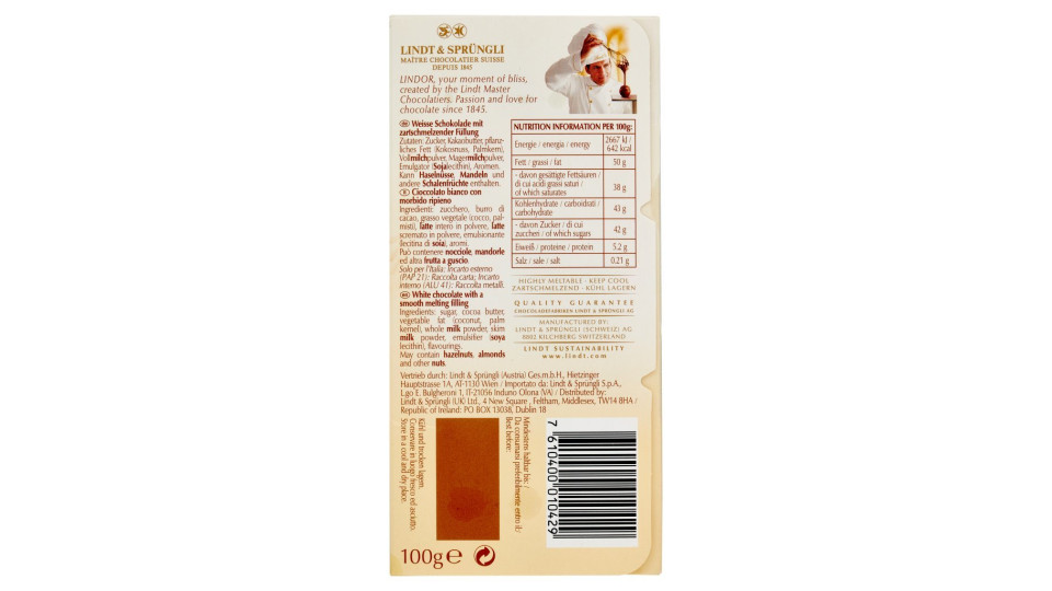 Lindt Bianco