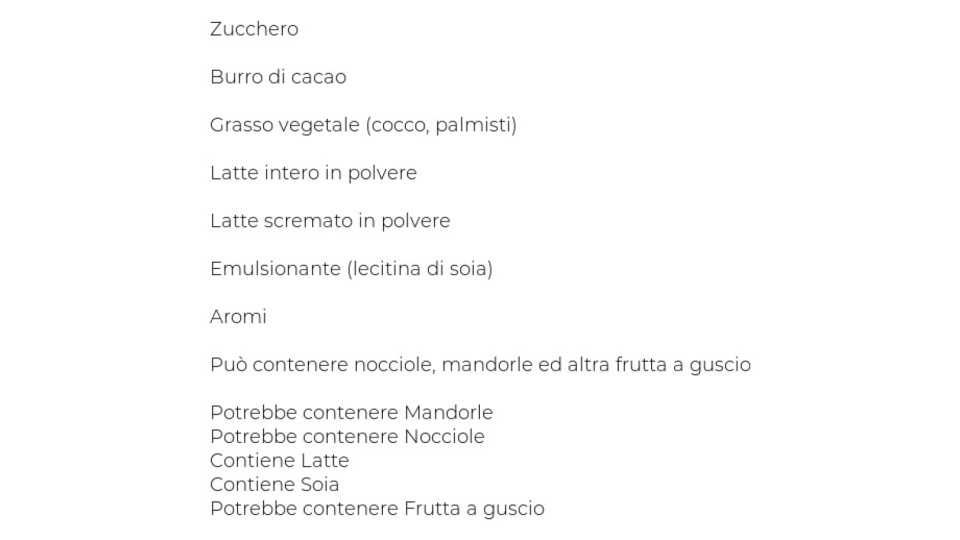 Lindt Bianco