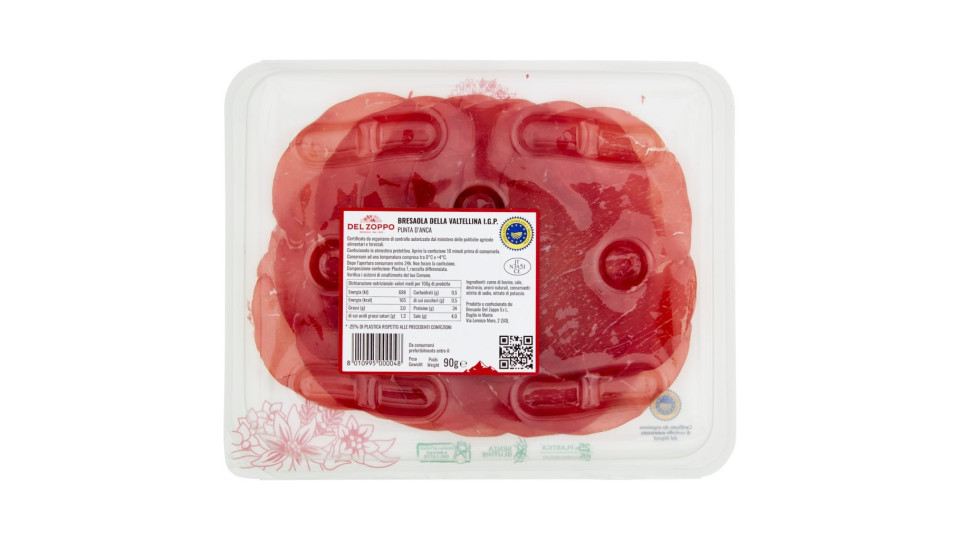 Del Zoppo Bio Bresaola della Valtellina I.G.P.