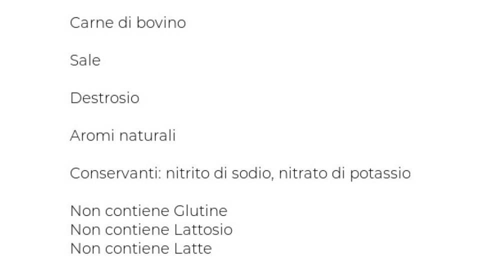 Del Zoppo Bio Bresaola della Valtellina I.G.P.