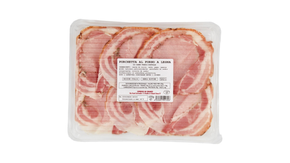 Cipressi in Chianti Porchetta al forno a legna