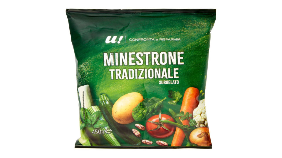 Minestrone tradizionale surgelato U! Confronta & Risparmia