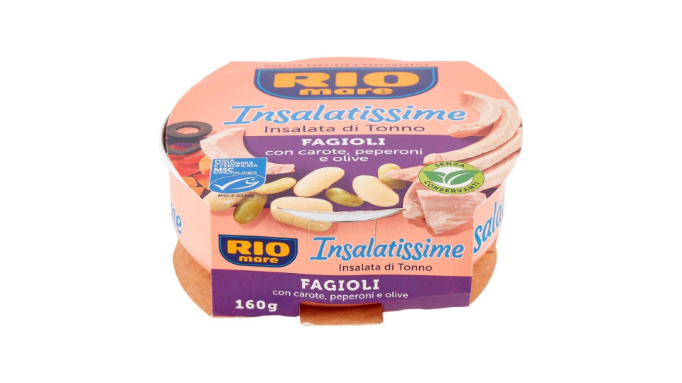 Rio Mare Insalatissime Mix di Fagioli e Tonno
