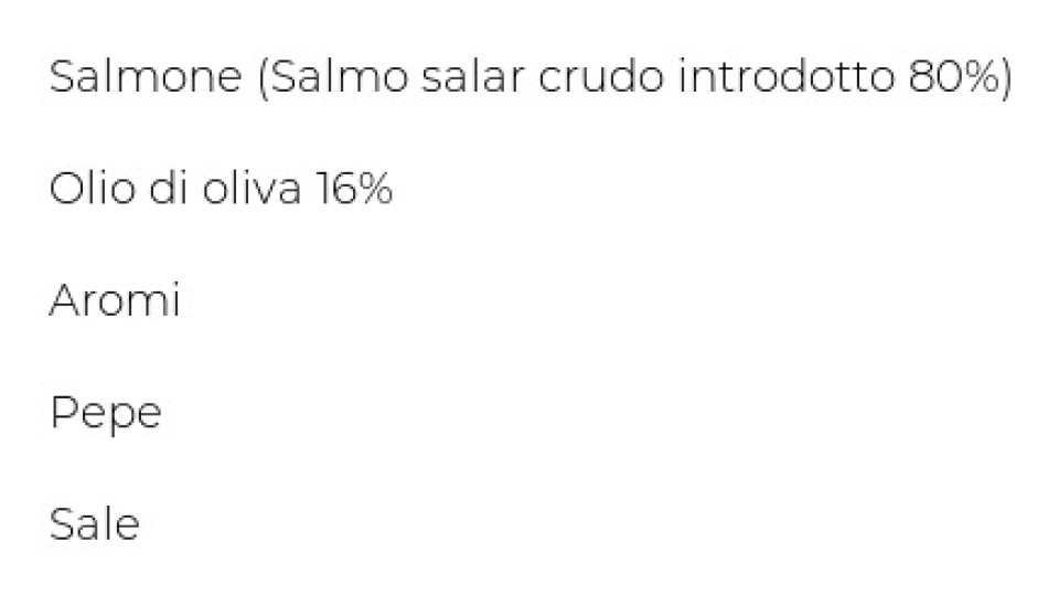 Rio Mare Filetto di Salmone all'olio di oliva (18%) gusto affumicato