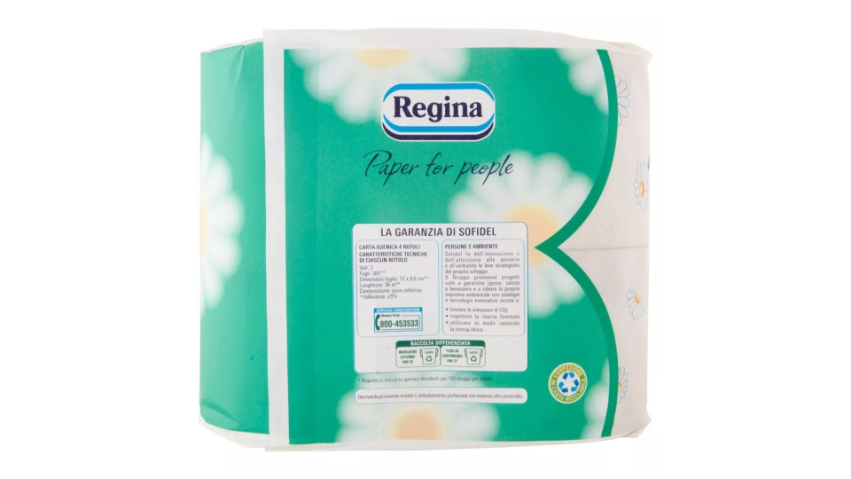 Regina Cartacamomilla confezione di carta igienica da