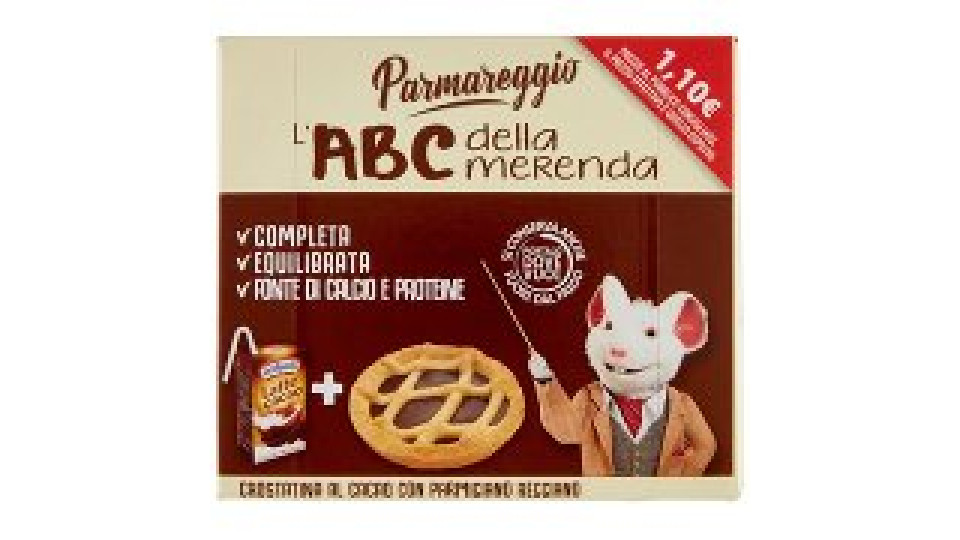 Parmareggio, l'ABC della merenda Crostatina con Parmigiano Reggiano