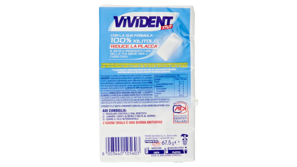 Vivident 100% Xylit 5 Packs