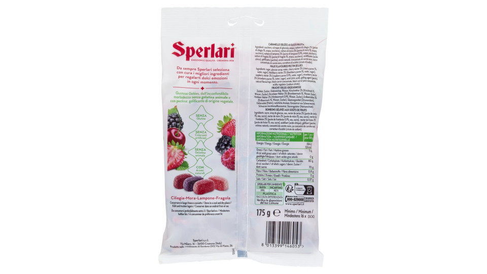 Sperlari Gran gelées frutti rossi