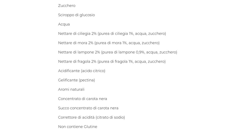 Sperlari Gran gelées frutti rossi