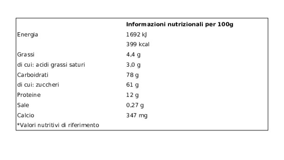 Galatine tavolette al latte con pezzi di Cioccolato