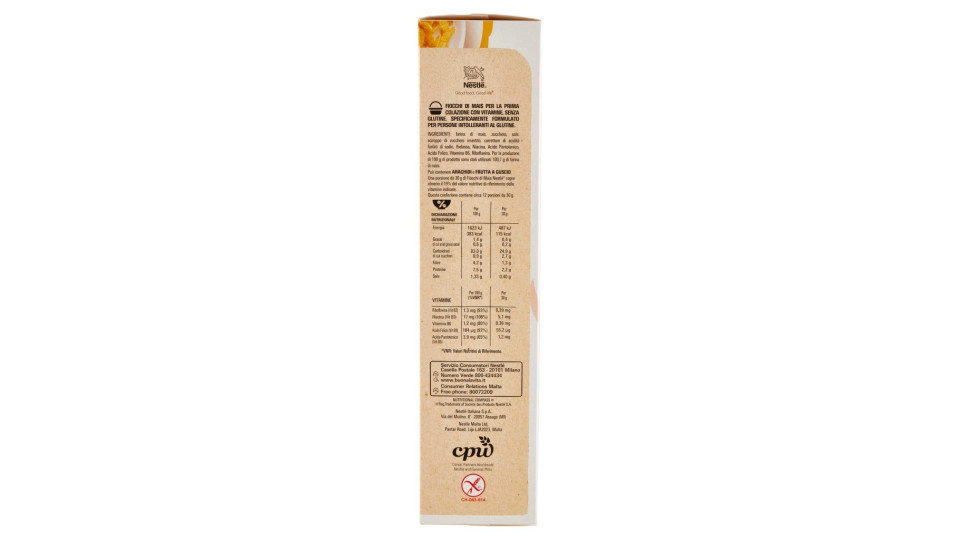 GO FREE CORN FLAKES Cereali senza glutine