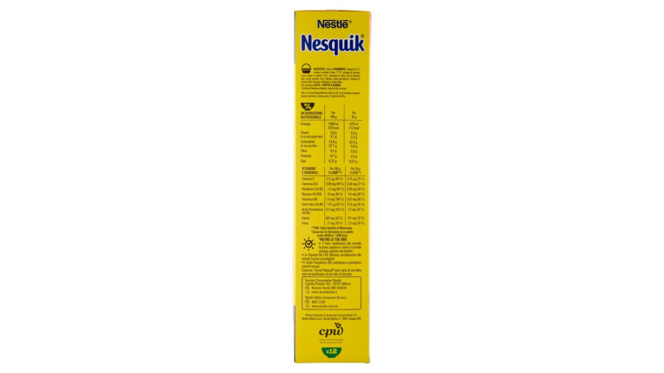 NESQUIK Palline di cereali integrali al cioccolato