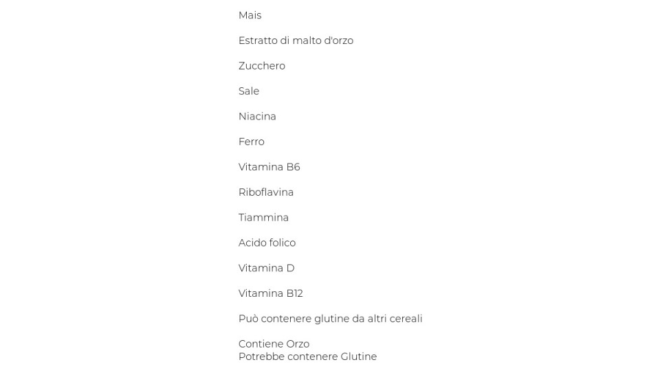 Kellogg's Corn Flakes al Cioccolato