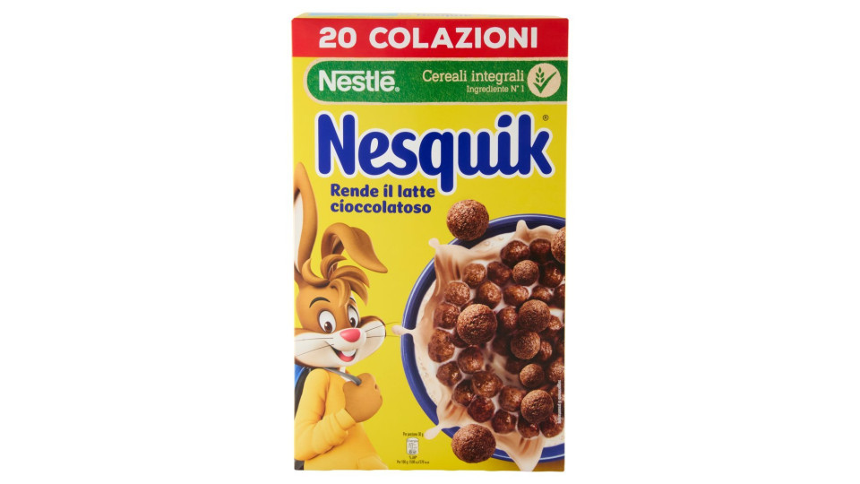 NESQUIK Palline di cereali integrali al cioccolato