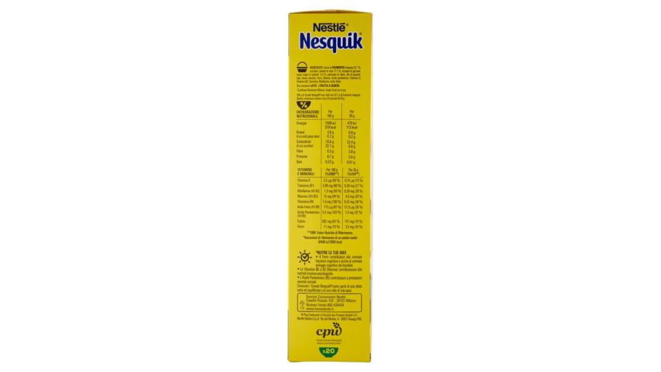 NESQUIK Palline di cereali integrali al cioccolato