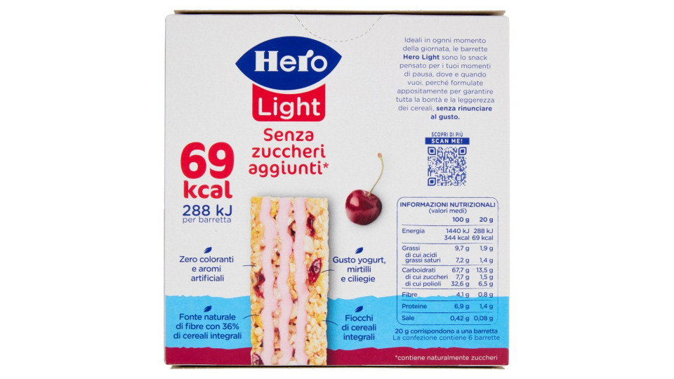 Hero Light Frutti Rossi