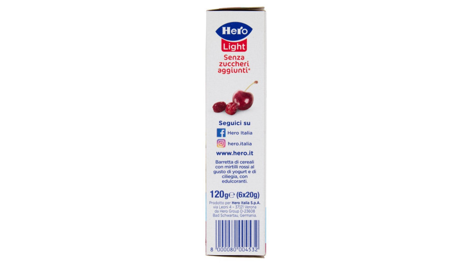 Hero Light Frutti Rossi