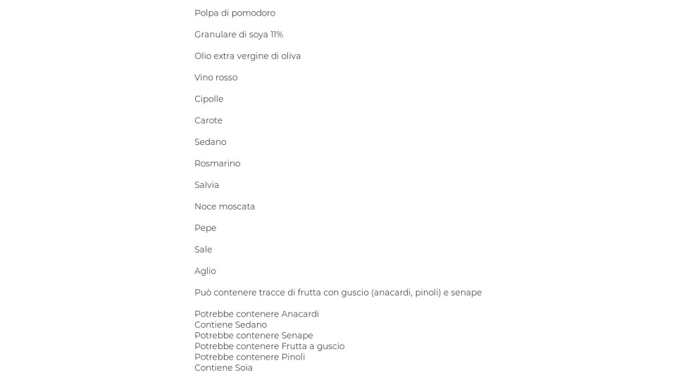 Triglia VeganSi ragù vegano