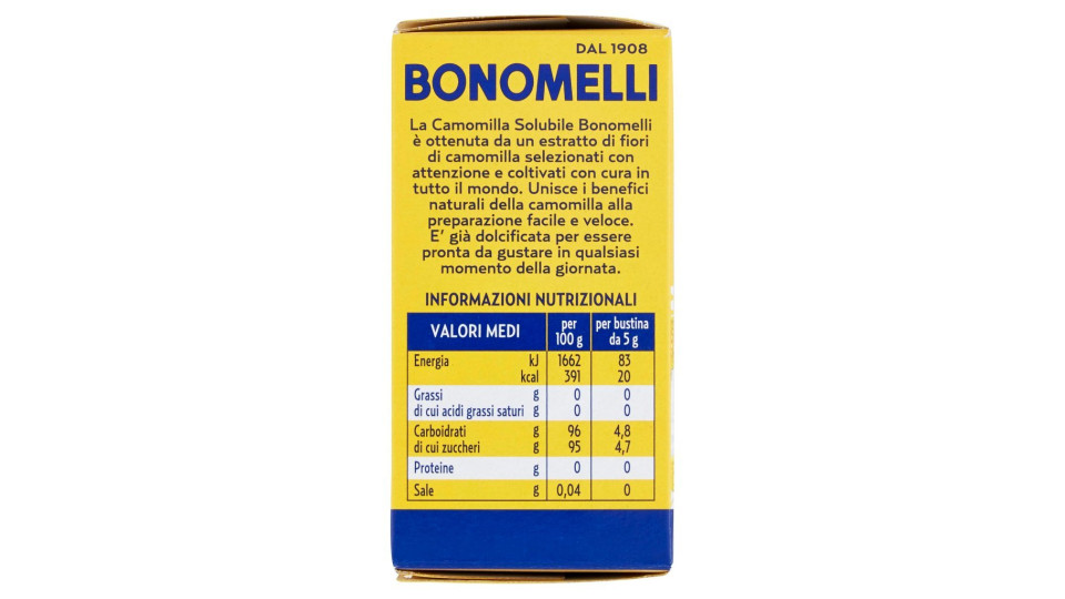 Bonomelli Estratto Zuccherato di Camomilla Solubile Classica