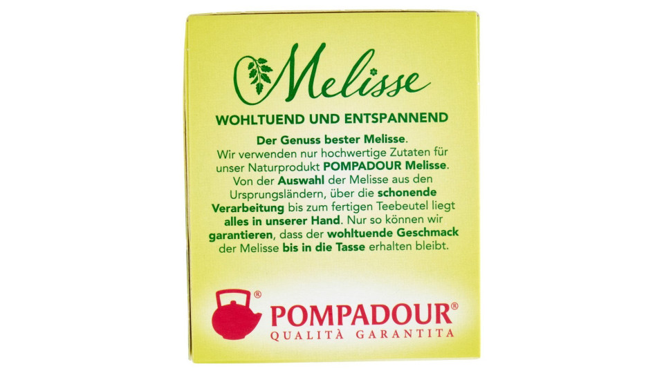 Pompadour Melissa per infuso