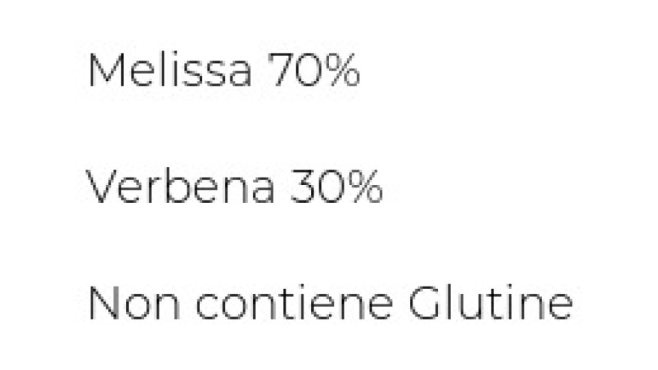 Pompadour Melissa per infuso