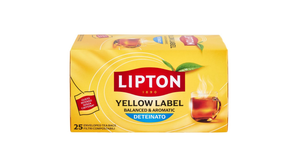 Lipton Yellow Label Tea Deteinato