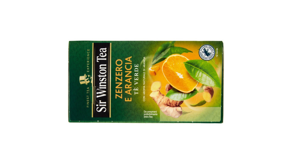 Sir Winston Tea Zenzero e arancia tè verde