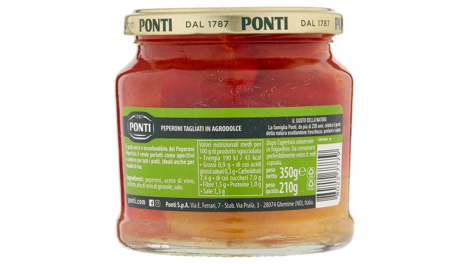 Ponti Peperlizia I Peperoni