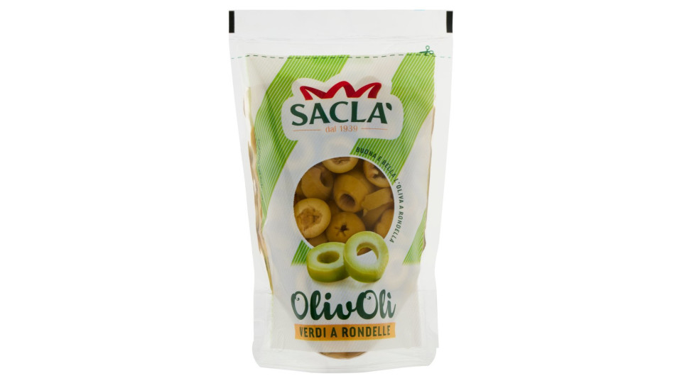 Saclà OlivOlì Olive Verdi a Rondelle