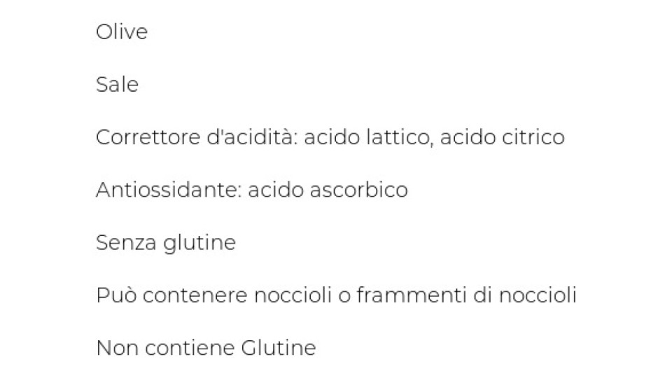 Saclà Olivolì Snocciolate