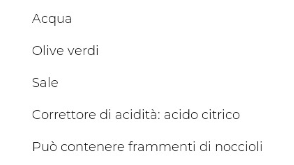 Olive verdi denocciolate