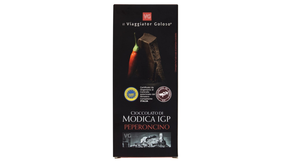 CIOCCOLATO DI MODICA PEPERONCINO il Viaggiator Goloso
